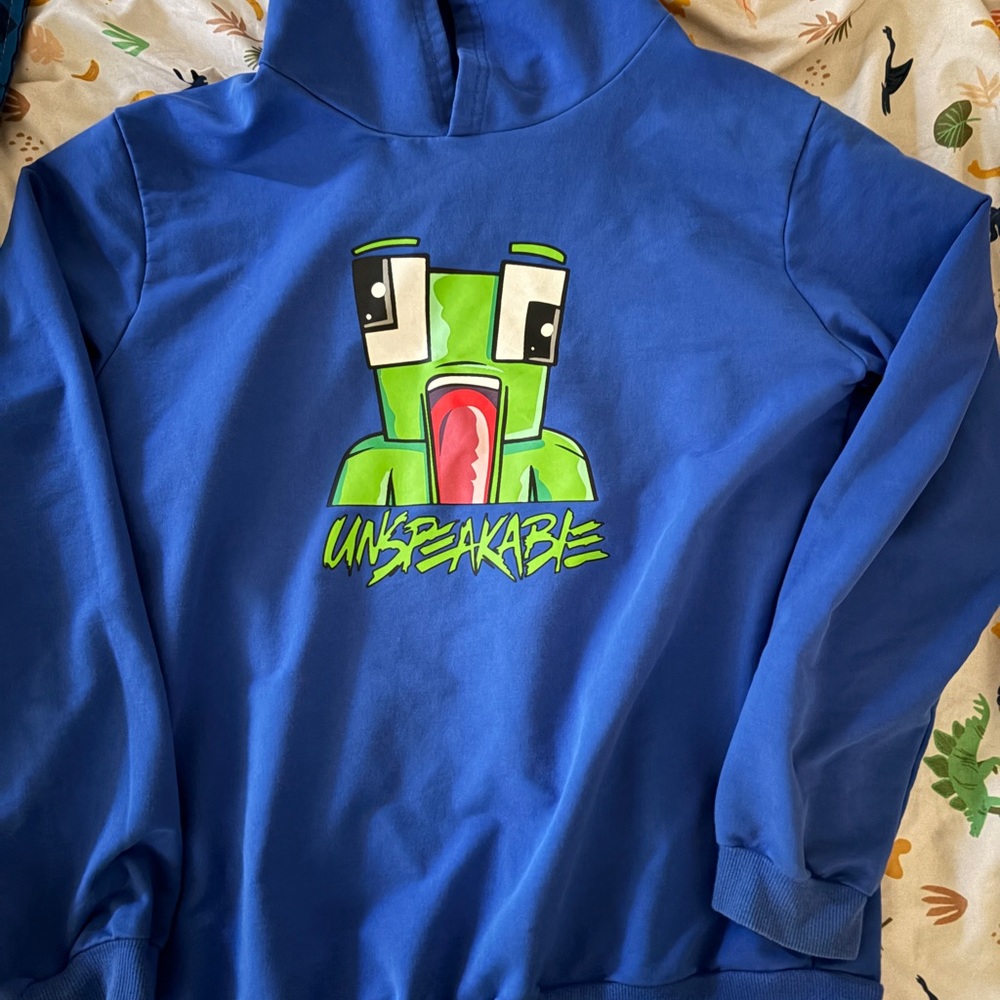 Kids UNSPEAKABLE Print Casual Hoodie Boys